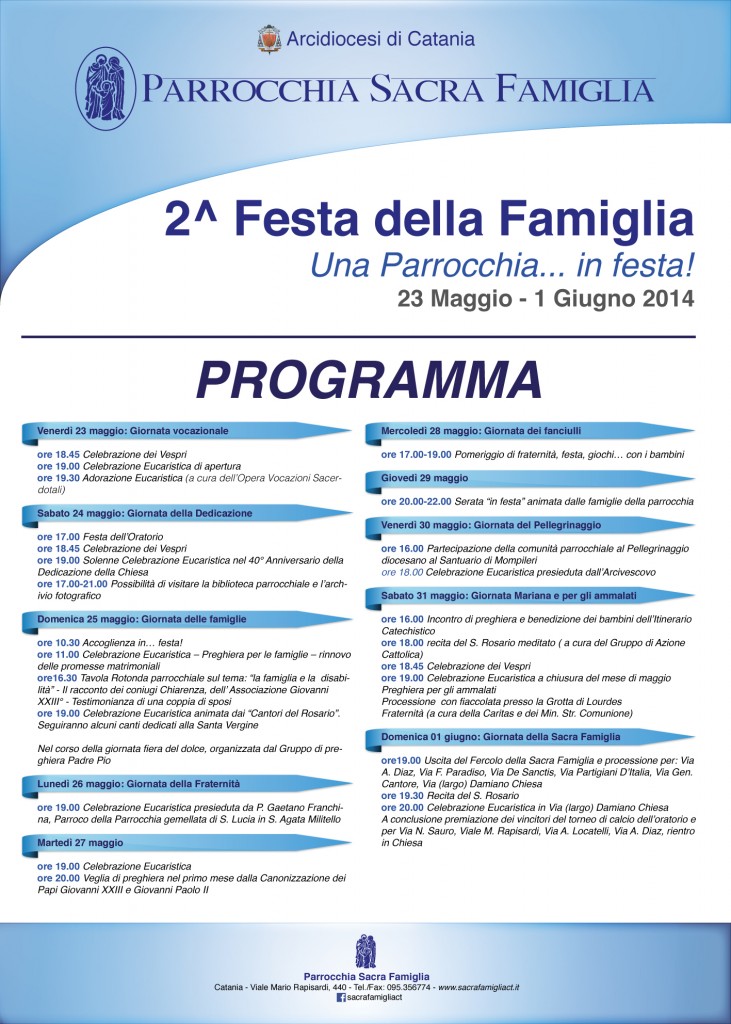 Programma FestaSF 2014